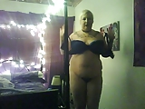 Blonde BBW Striptease