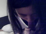 Korean GF blowjob 