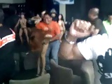 Old men touching 