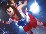 Japanese cosplay Sailor Moon 2 girls