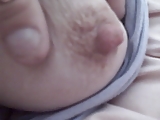 closeup of her nipple.