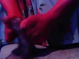 costa rican nylon footjob