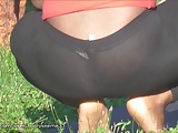 Nut Bustin Booty Transparent Yoga Pants