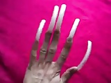 very long nails