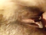 Giving a beating to my Pussy to the  rhythm of the beat