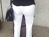 Hot milf in transparent pants at FLL airpot part 3