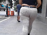 TAB CANDIDS- THICK LATINA LEOPARD JEANS