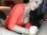 Beautiful milf is giving me a great handjob