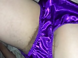 Purple Satin Panties