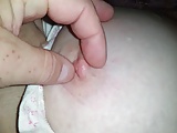 my wifes very tired tit & nipple