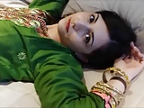 Anila in Green Shalwar kameez