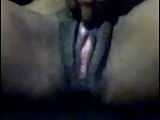 Black Mami Spreading & Fingering Her Sweet Pink Pussy
