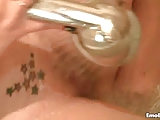 A Very Orgasmic Bath For This Brunette Cutie