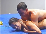 Hot mixed wrestling