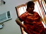 Aunty Changing dress