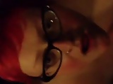 BBW cock slut facial