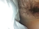 Sneaky Front Pussy View under the Sheets