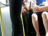 upskirt in the bus