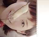 Cumtribute for Japanese actress Haruka Ayase 03