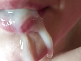 Open Mouth Cum Shot & Drool