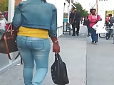 Phat Ass Ebony MILF Tight Jeans