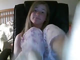 Cute teen webcam feet foot soles ayak taban