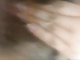 My new GF, Mimou send me her video while masturbing