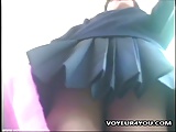 Schoolgirl Panties Voyeur Video