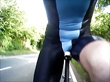 latex cycling skinsuit