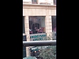 Lebanese Slut Masturbates At Starbucks