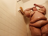 SSBBW soapy shower