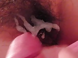 HAIRY PUSSY CUMSHOT-43 by Hairlover