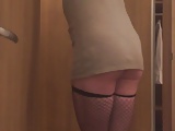 Turkish Secretary- Skirt And Sexy Ass