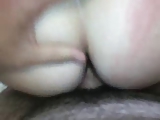 my wife fucked, cum on ass