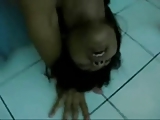 indonesian Maid Get Fucked By Her White Boss & His Friend