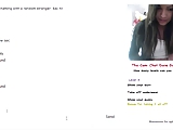 Brunette Teen Flashes on Omegle