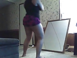 BBW Dancing In Mirror