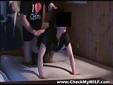 Amateur asian MILF ruffed up