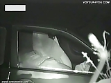 Horny woman backseat car sex
