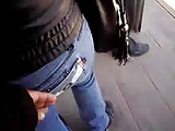 GROPED ENCOXADA ASS IN BUS STOP