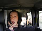 FakeTaxi Dark hair and natural tits takes a good hard fuckin