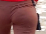 Brown leggings