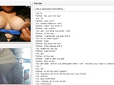 chatroulette. cum in black mouth