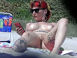 Exhibitionist Wife Morgan First Time At The Nude Beach! 
