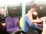 Scottish GF Fingered on the Bus