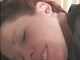 Chubby chick takes it in the ass.