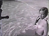 Two Girls at Pool Vintage (Camaster)