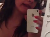 Hot Amateur Takes Naked iPhone Video Selfie