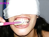 Sharon From Tel-Aviv Brushes Her Teeth With Cum