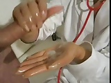 Doctor is Testing Patients Cock